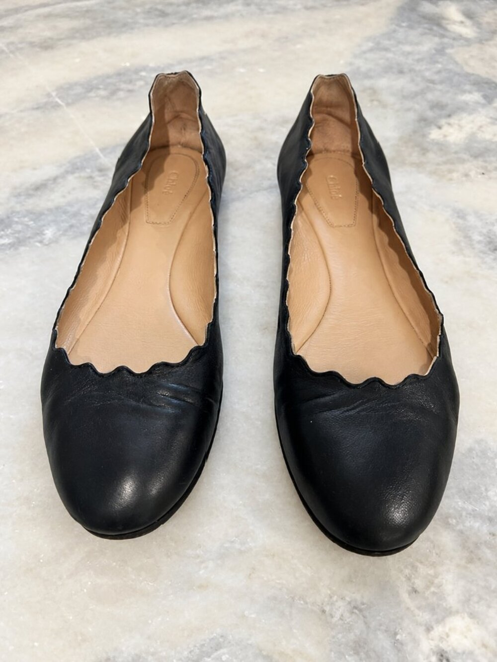 Chloé Leather Ballet Flats – IT 38.5